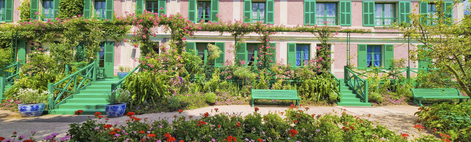 Monet Haus in Giverny, Frankreich