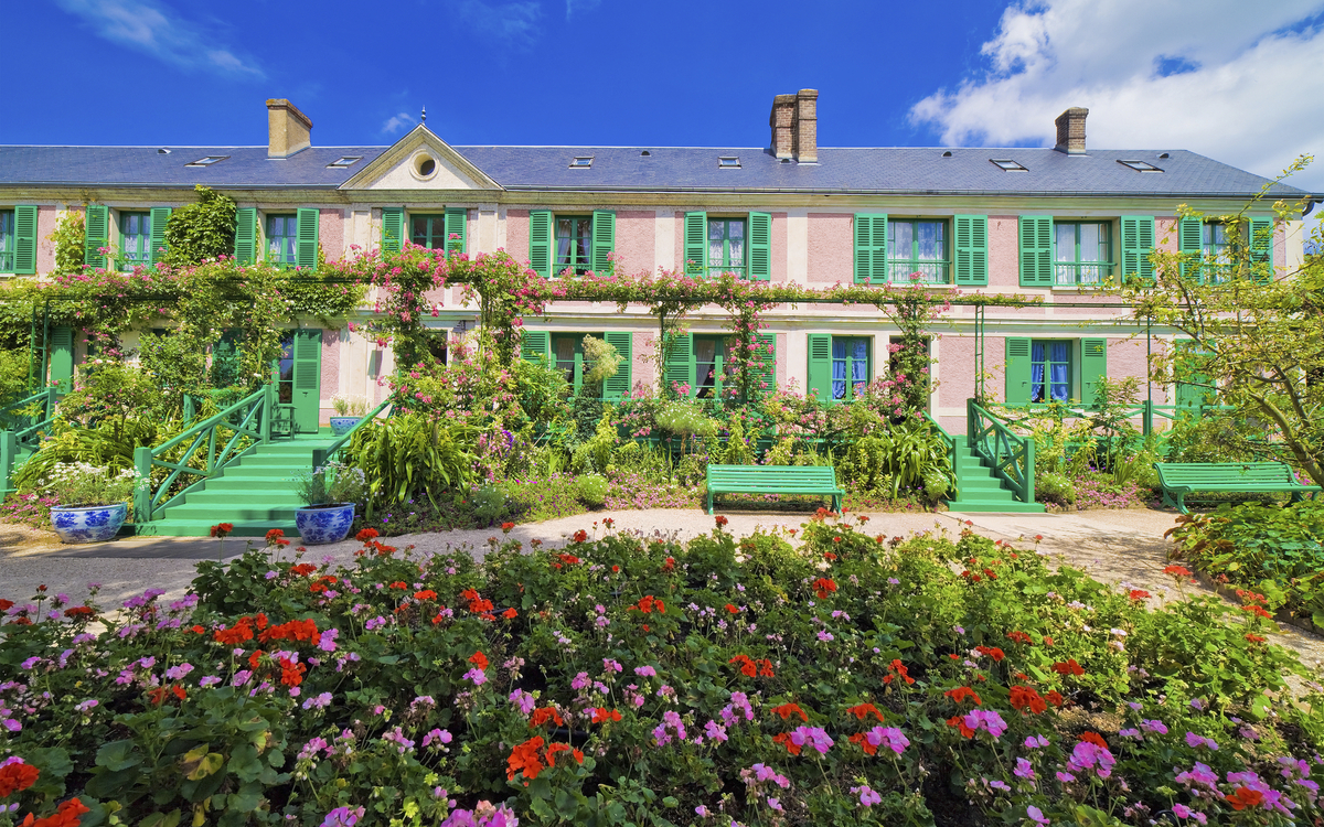 Monet Haus in Giverny, Frankreich