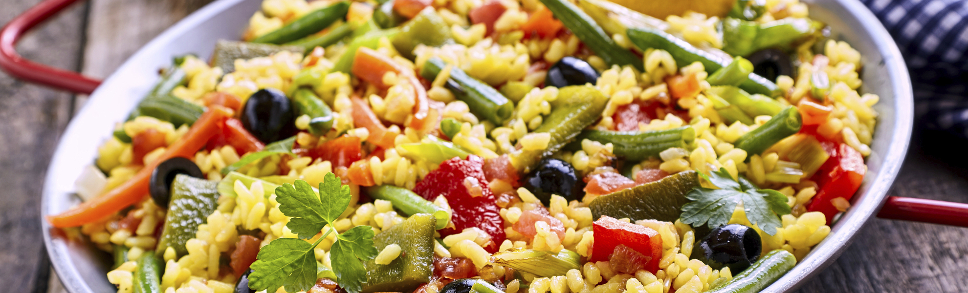 traditionelle Paella aus Spanien