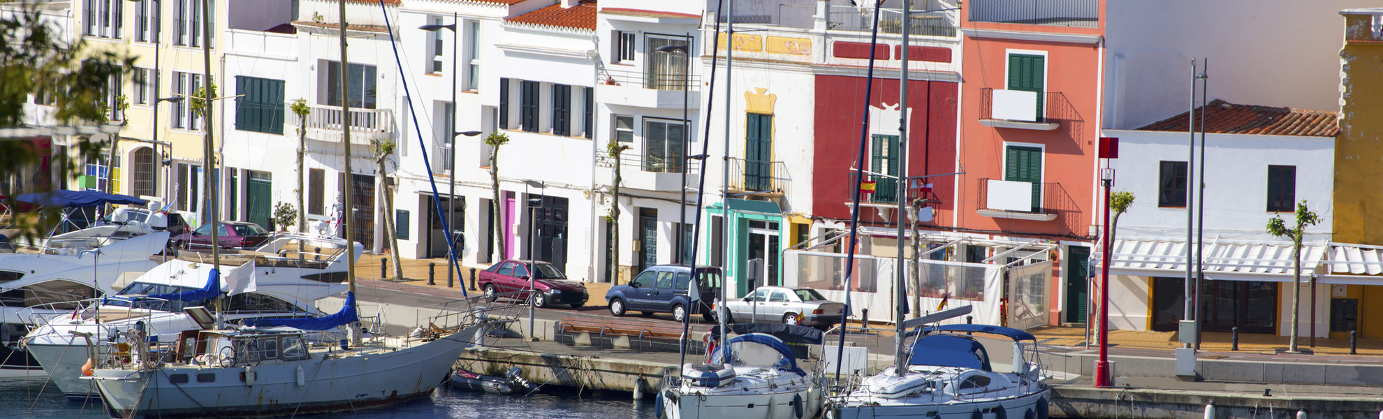Hafen von Mahon auf Menorca, Spanien