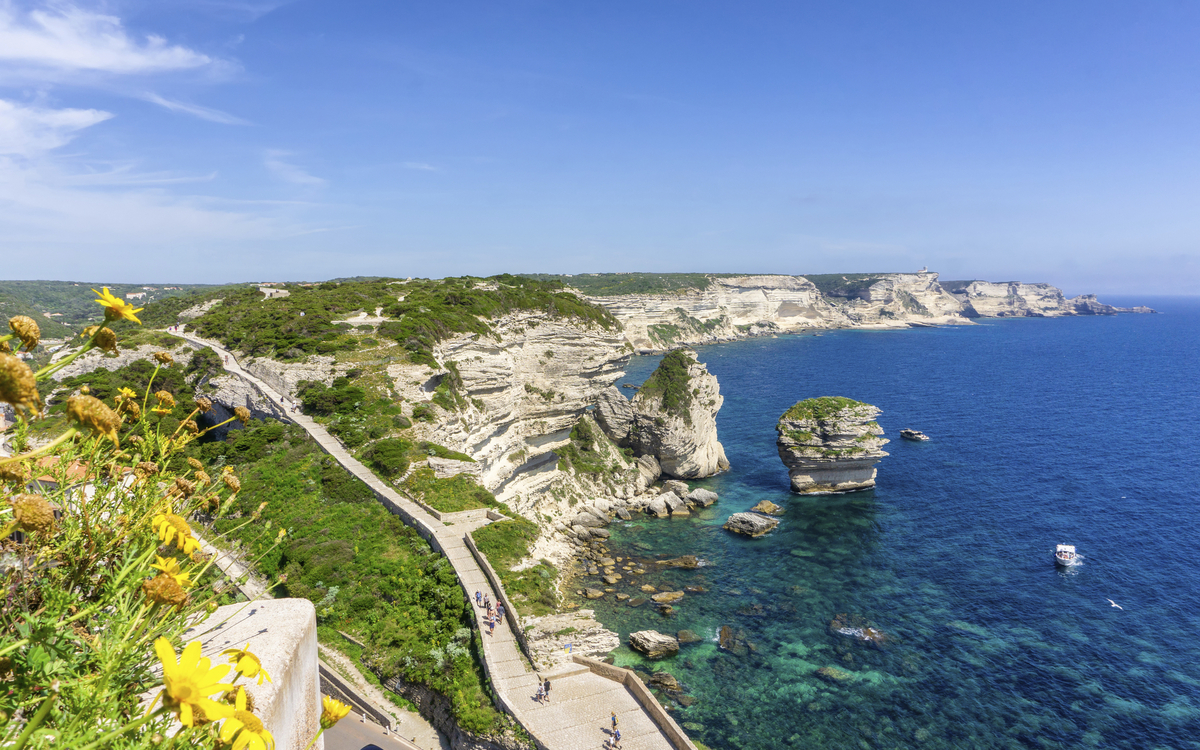 Kueste von Calvi, Frankreich