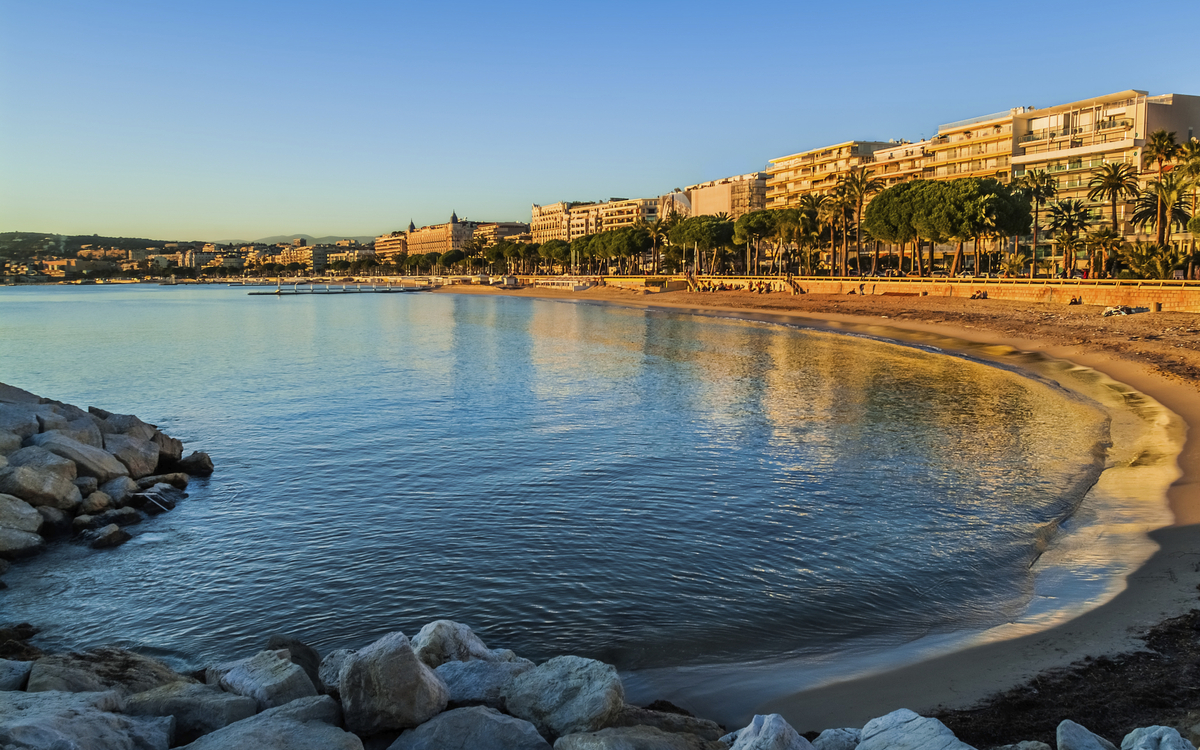 Riviera von Cannes, Frankreich