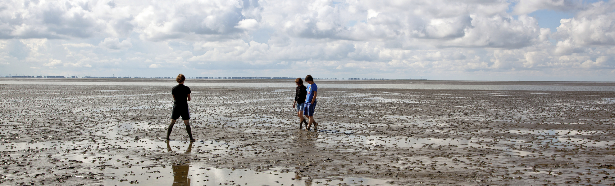 Spaziergang im Wattenmeer