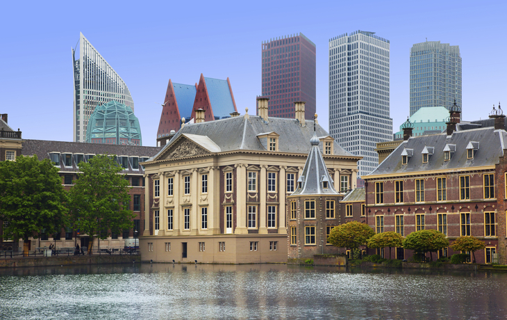 Parlament von Binnenhof in Den Haag, Niederlande