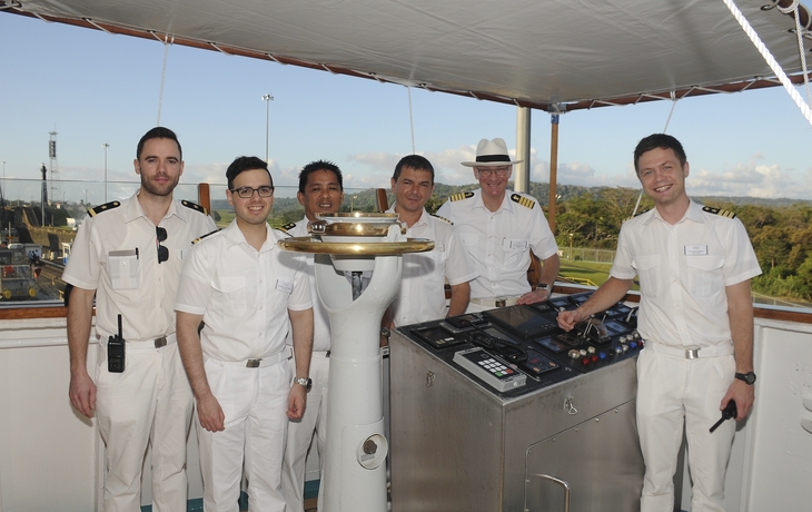 MS Amera im Panamakanal