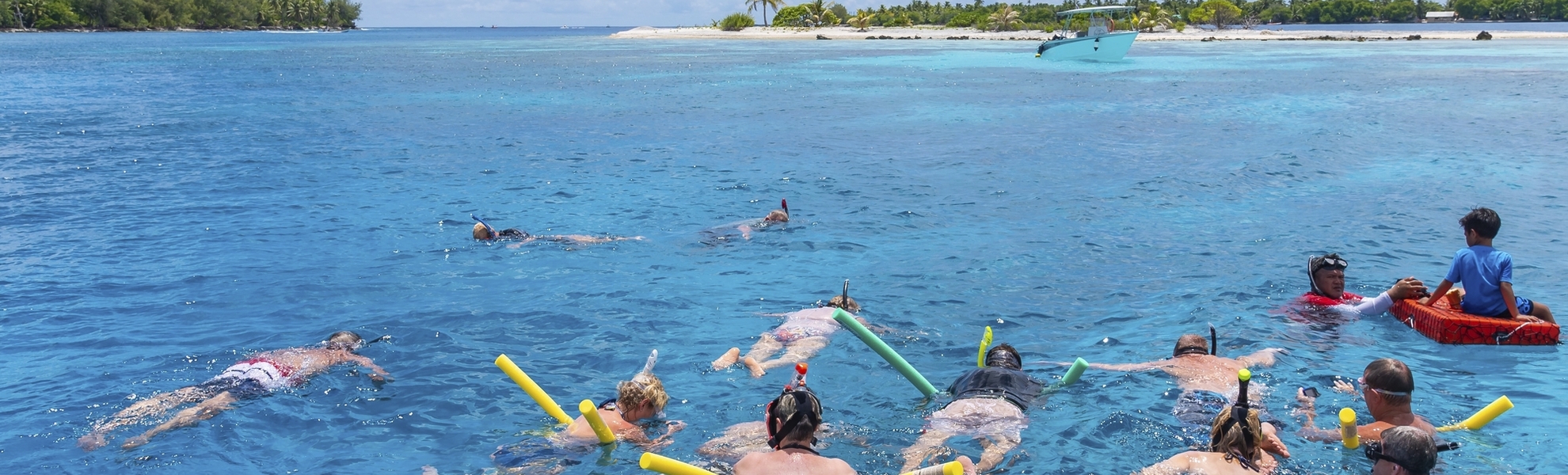 Schnorchel-Ausflug auf Rangiroa