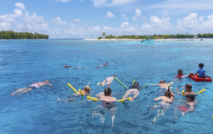 Schnorchel-Ausflug auf Rangiroa