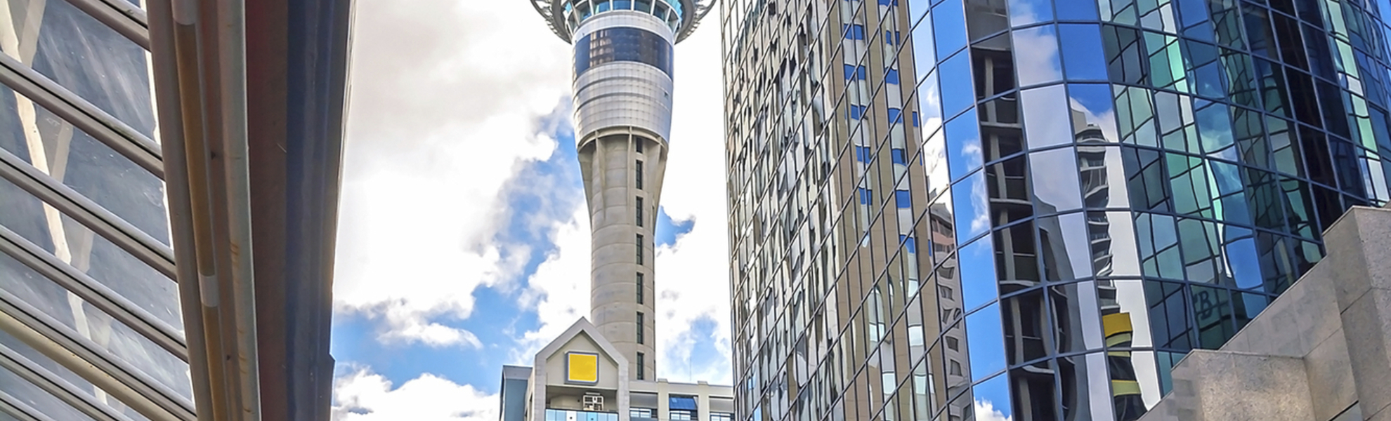 Der Skytower in Auckland, Neuseeland