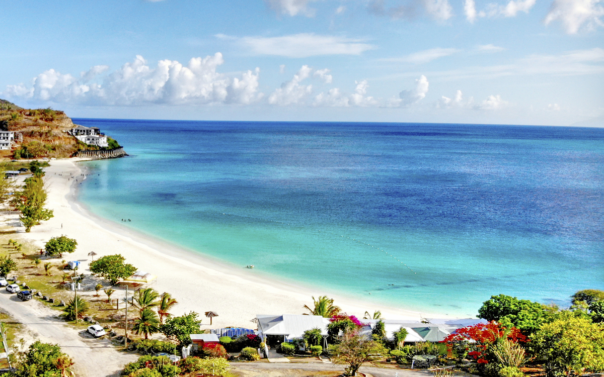 Antiguas Strandpanorama