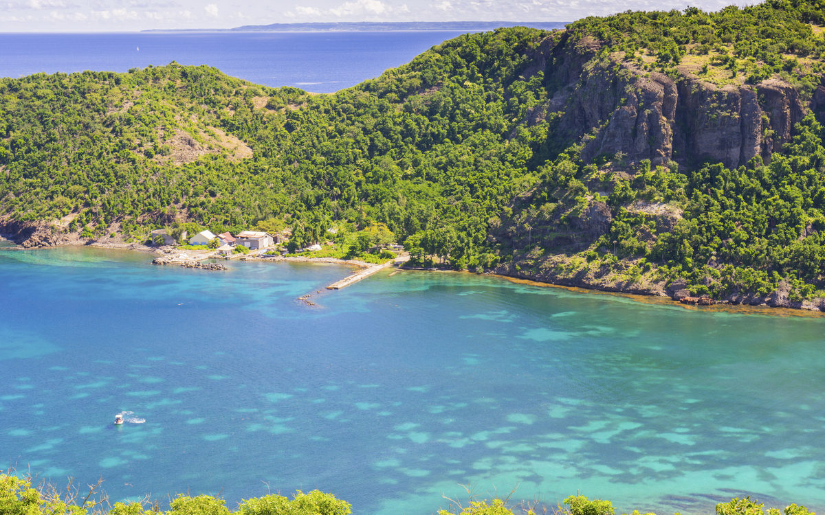 Terre-de-Haut ist eine Gemeinde  auf Guadeloupe, Karibik