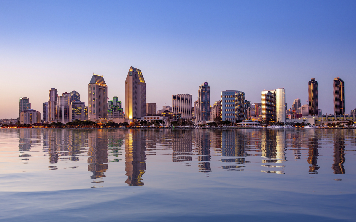 San Diego Skyline, USA