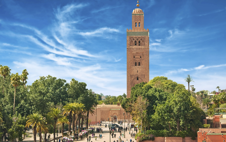 Koutoubia-Moschee in Marrakesch, Marokko