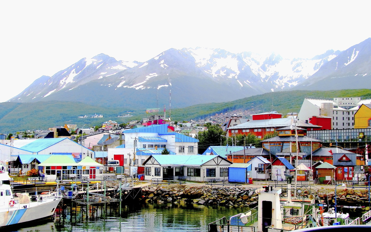 Ushuaia Hafen, Argentinien