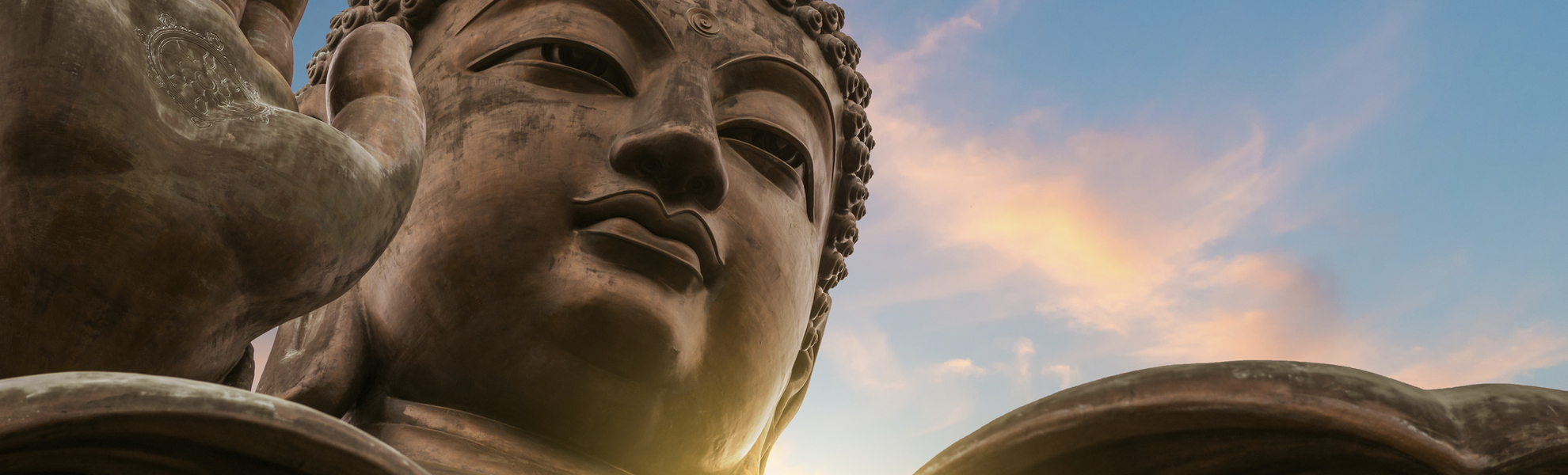 Tian Tan Buddha auf Lantau Island in Hongkong, China