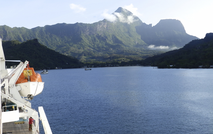 MS Amadea in der Südsee