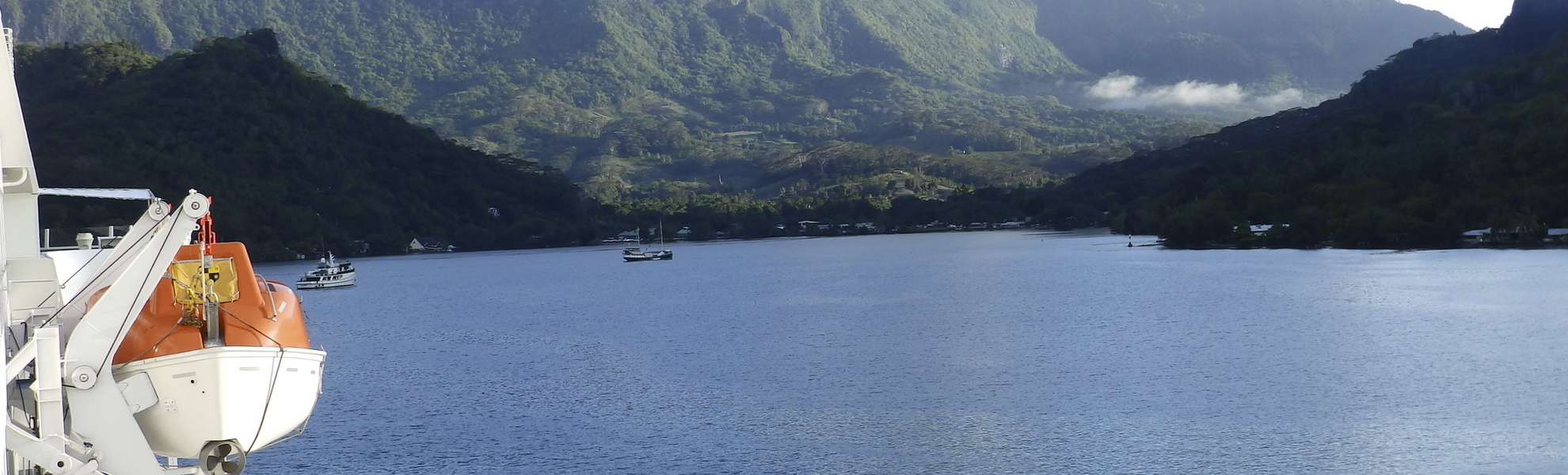 MS Amadea in der Südsee