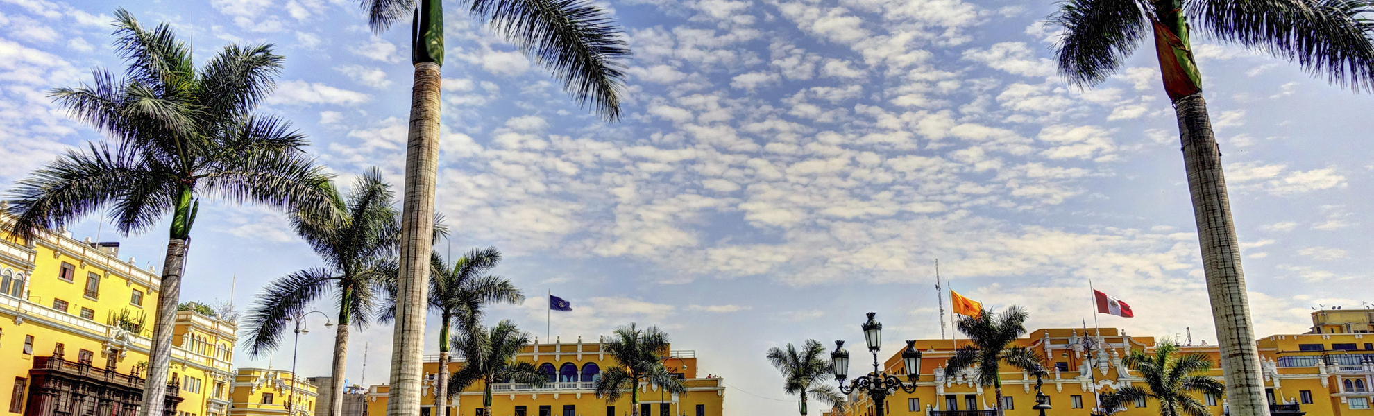 Plaza de Armas in Lima, Peru