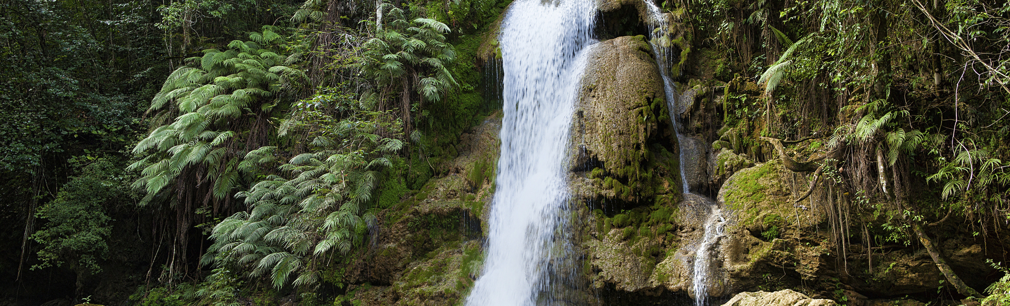 Wasserfall in Samana auf der Dominikanischer Republik, Karibik