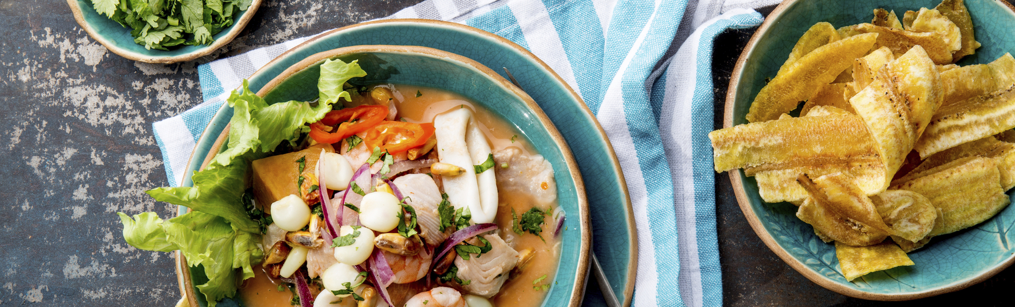 Frisch zubereitetes Fischgericht