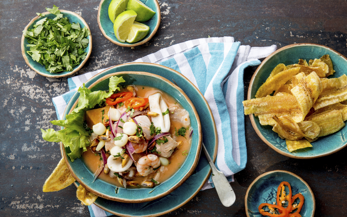 Frisch zubereitetes Fischgericht