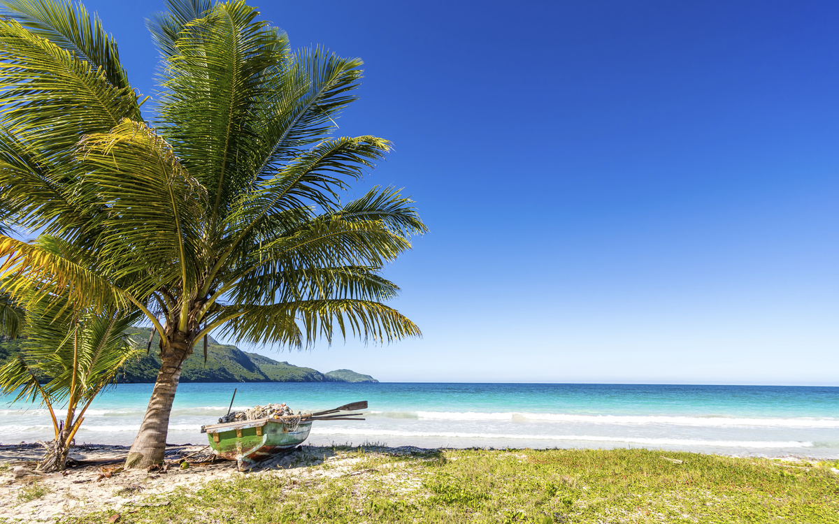 Paradiesischer Strand, Dominikanische Republik