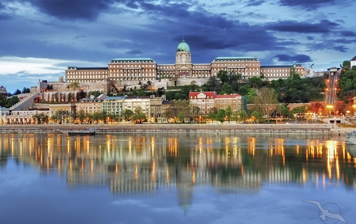 Burgpalast in Budapest, Ungarn