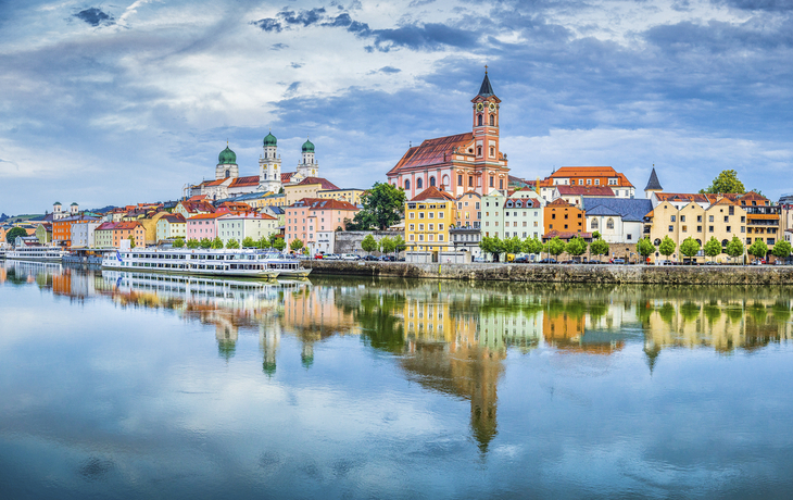 Panorama von Passau, Deutschland