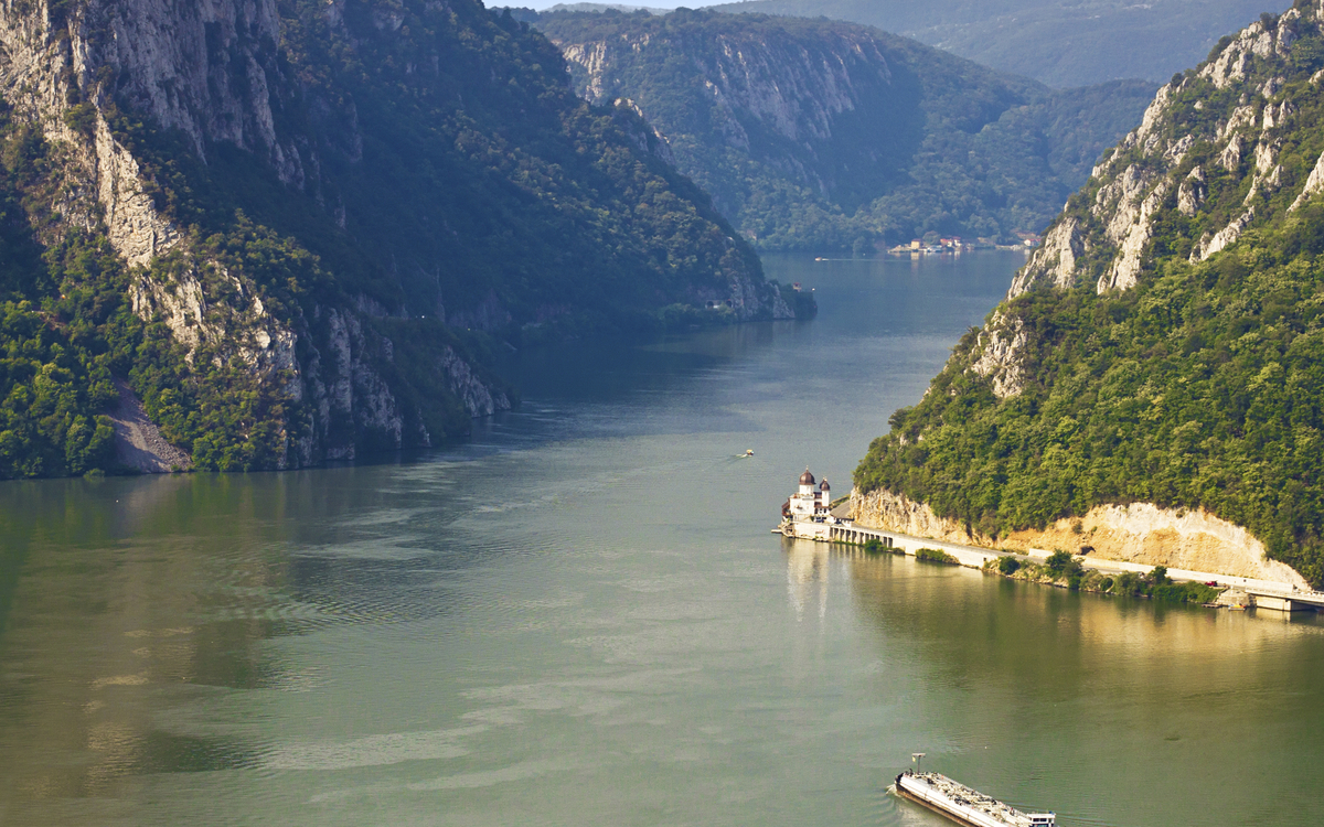 Eisernes Tor an der Donau, Rumänien