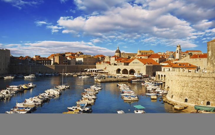Hafen von Dubrovnik, Kroatien