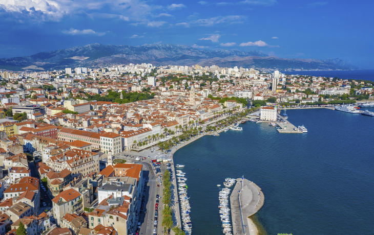 Split, Kroatische Riveira