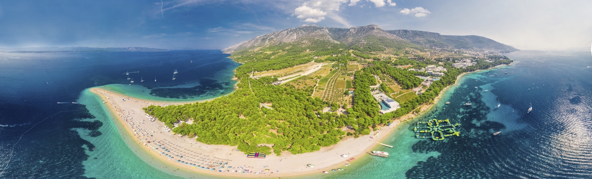 Strand Goldenes Horn auf der Insel Brac, Kroatien
