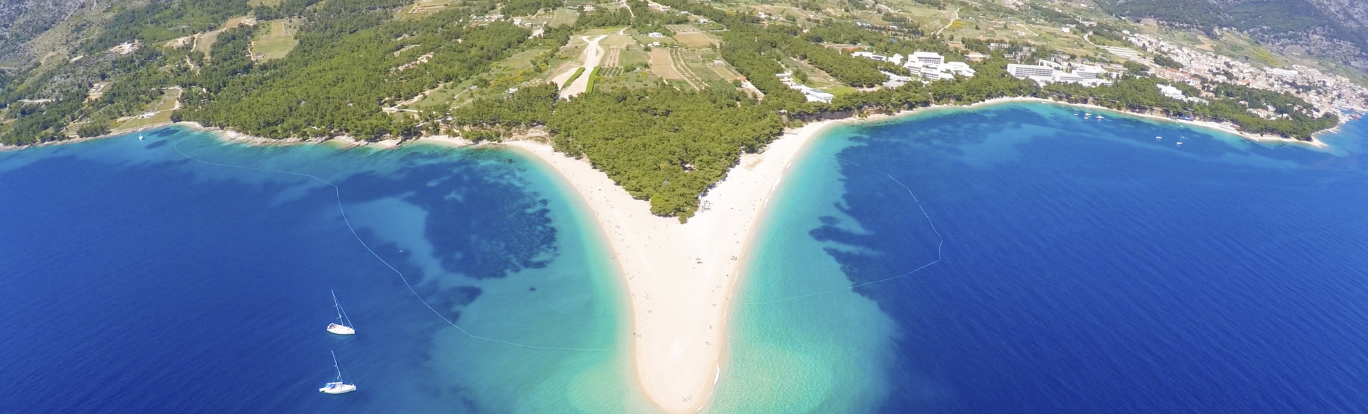 Goldenes Horn Küste auf der Insel Brac, Kroatien
