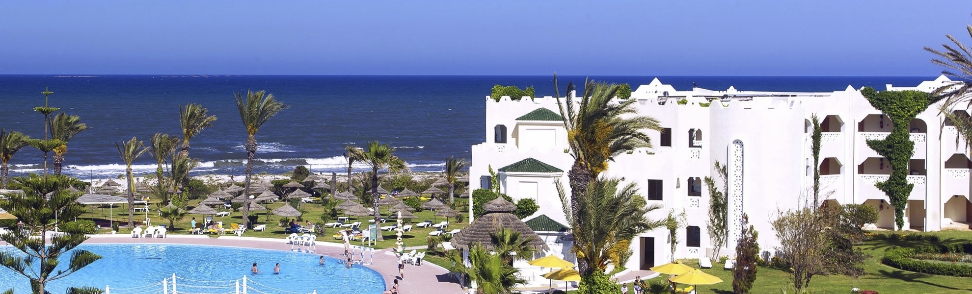Poolanlage im Hotel Mahdia Beach, Tunesien