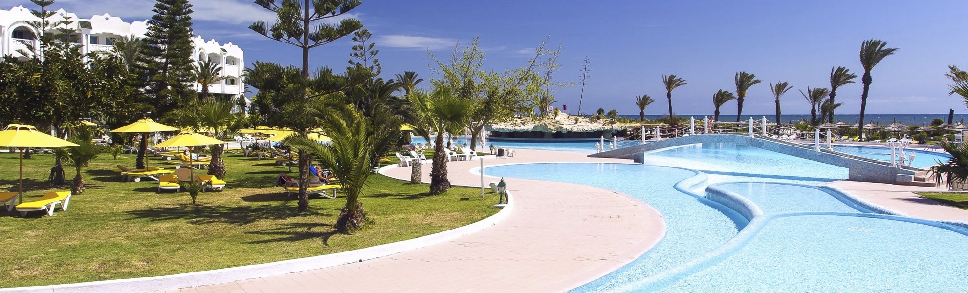 Pool im Hotel Mahdia Beach, Tunesien