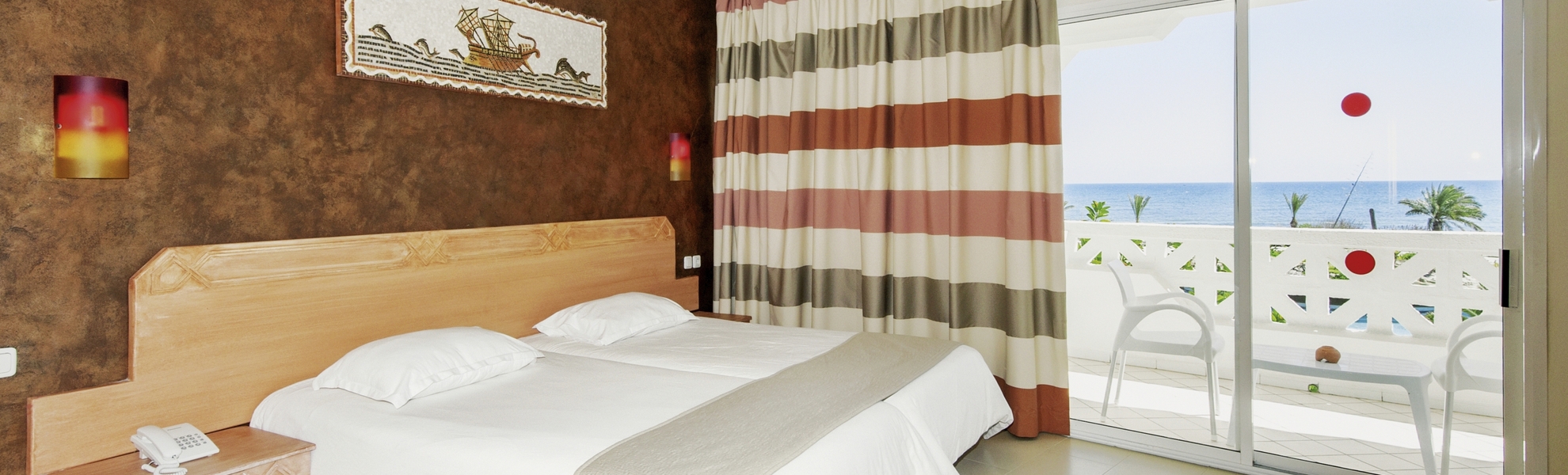 Wohnbeispiel Doppelzimmer mit Meerblick