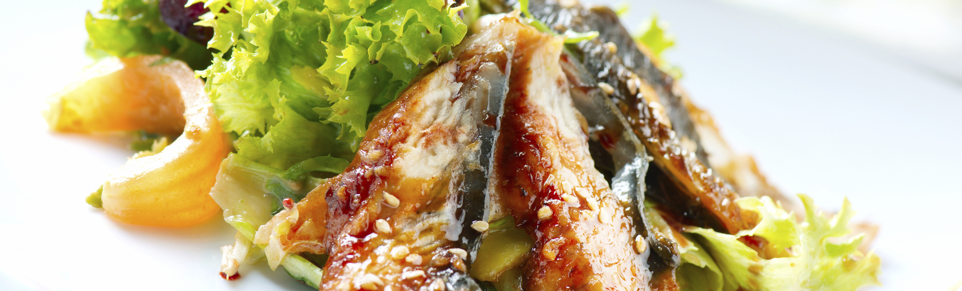 Salat mit Hähnchenbrust