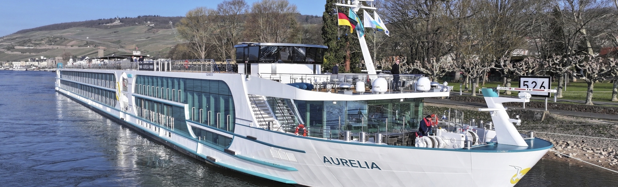 MS Aurelia in Rüdesheim