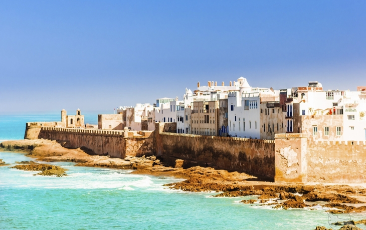 Panorama von Essaouira, Marokko