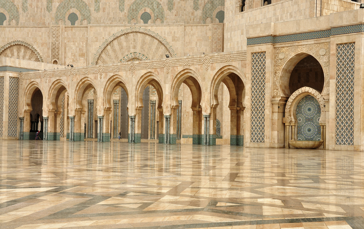 Hassan ll. Moschee in Casablanca, Marokko