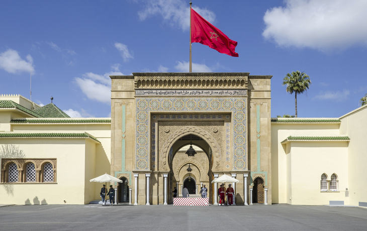 Königspalast in Rabat, Marokko