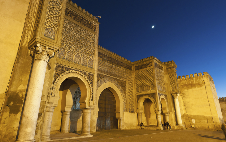 Tor Bab El Mansour in Meknes, Marokko