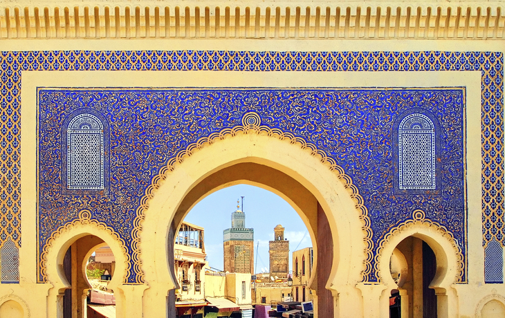 Stadttor in Fes, Marokko
