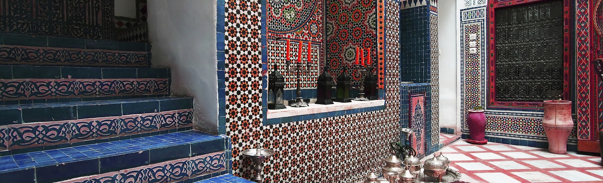 Teehaus in Marokko
