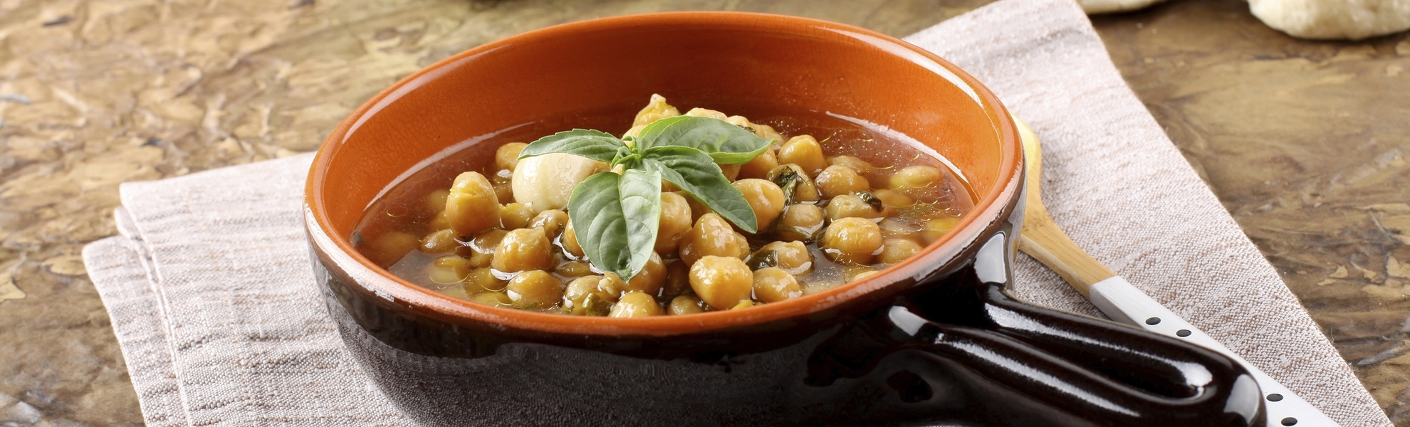Orientalische Kichererbsensuppe