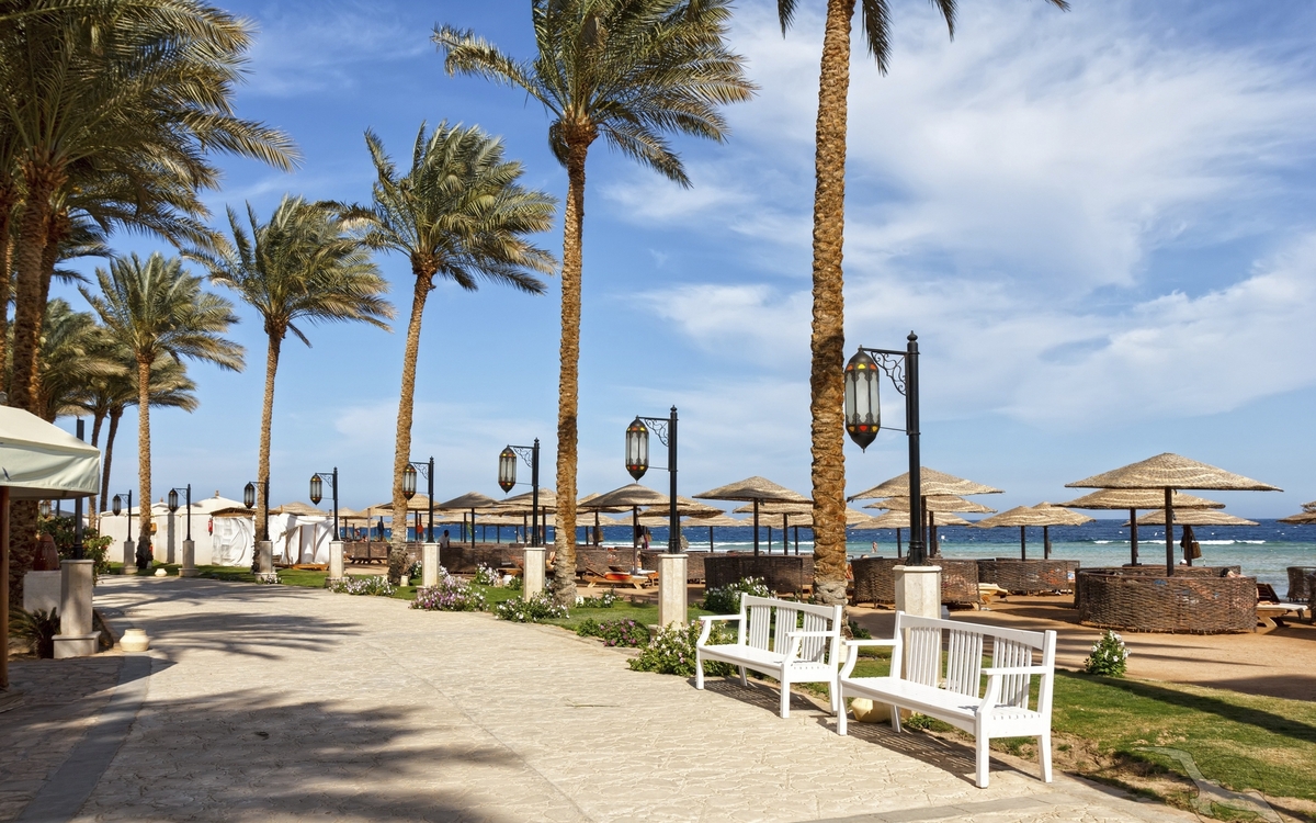Makadi Bay Strand, Ägypten