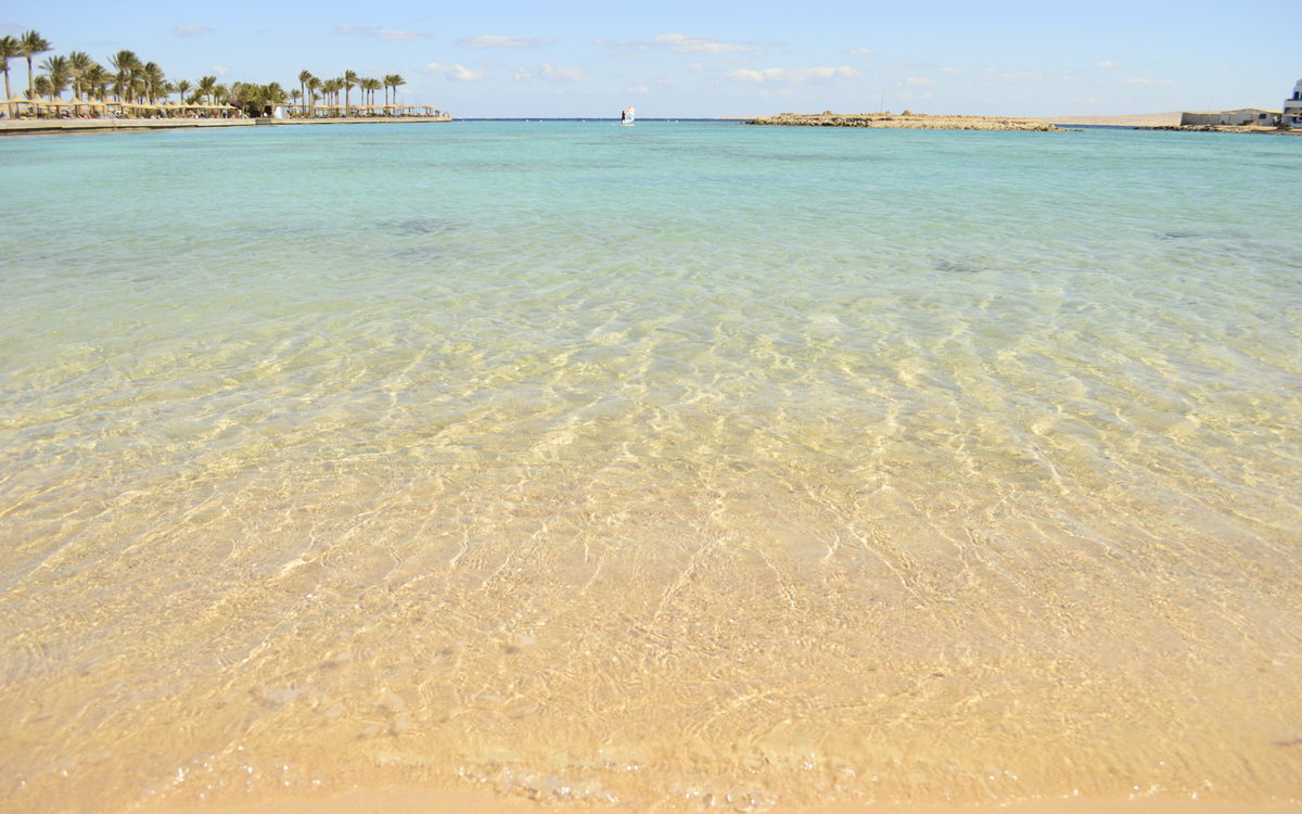 Strand am Roten Meer