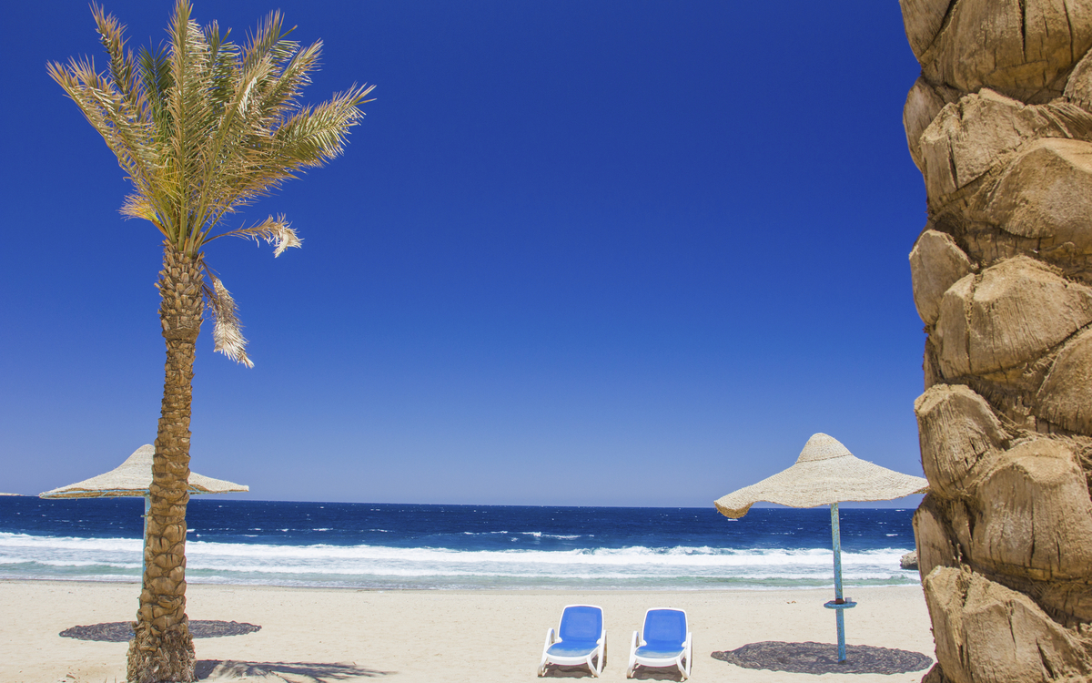 Strand von Hurghada, Aegypten