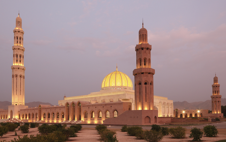 Große Sultan-Qabus-Moschee in Maskat, Oman