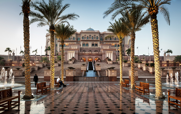 Emirates Palace Hotel in Abu Dhabi, Vereinigte Arabische Emirate