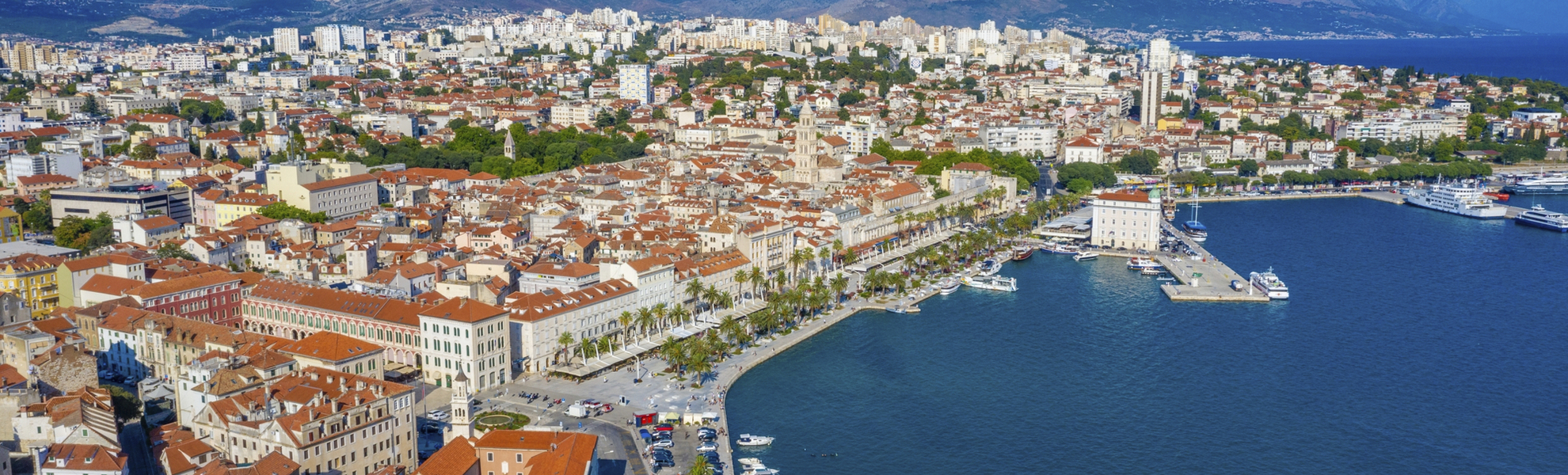 Split, Kroatische Riveira